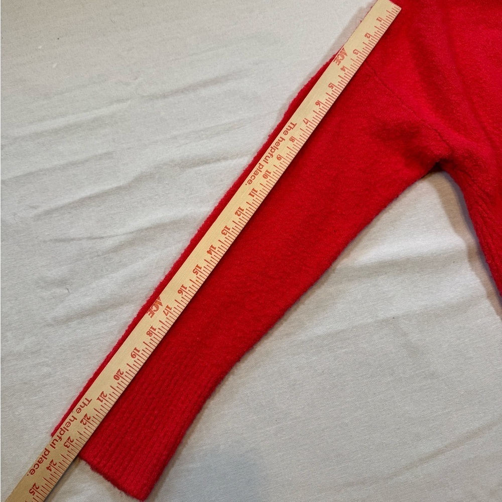 Lou & Gray Cozy Hot Pink Cowl Neck Women's Sweater - Picture 8 of 9